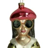 Kersten Weihnachtsschmuck<Baumschmuck "Fashion Lady" in Bunt - (H)12,5 cm