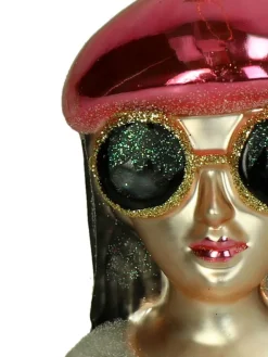 Kersten Weihnachtsschmuck<Baumschmuck "Fashion Lady" in Bunt - (H)12,5 cm