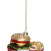 Kersten Weihnachtsschmuck<Baumschmuck "Hamburger Fries" in Bunt - (B)10 cm