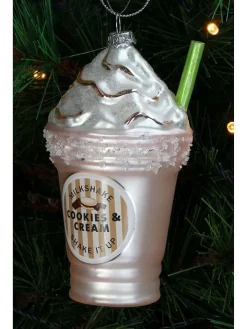 Kersten Weihnachtsschmuck<Baumschmuck "Milkshake" in Rosa - (H)13 cm