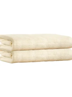 Erwin Müller Wohndecken & Plaids<Baumwolle Sommerdecke 2er-Pack in natur