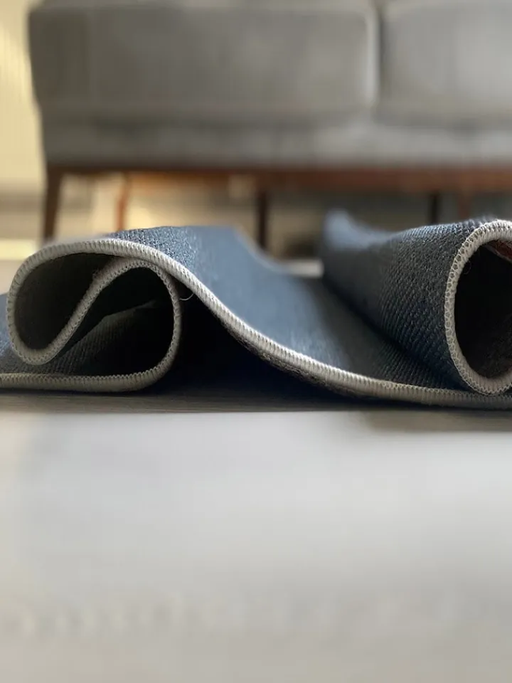 Mioli Teppiche & Fußmatten<Baumwoll-Teppich in Beige/ Blau