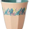 Rice Gedeckter Tisch<Becher in Beige/ Türkis - 250 ml