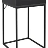 Rétro Chic Tische<Beistelltisch "Abbott" in Schwarz - (B)45 x (H)77 x (T)45 cm