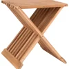 House Nordic Tische<Beistelltisch "Erto" in Hellbraun - (B)40 x (H)45 x (T)35 cm