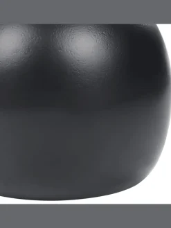 Beliani Tische<Beistelltisch EUCLA in Schwarz - (W) 40 x (H) 49 x (L) 40 cm