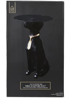 Rétro Chic Tische<Beistelltisch in Schwarz - (H)66 x Ø 40 cm