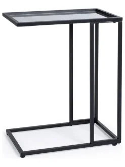 Bizzotto Tische<Beistelltisch ''Niklas'' in Schwarz - (B)48 x (H)60 x (T)30 cm
