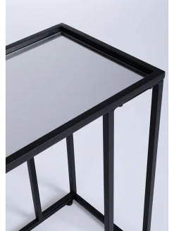 Bizzotto Tische<Beistelltisch ''Niklas'' in Schwarz - (B)48 x (H)60 x (T)30 cm
