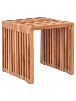 House Nordic Tische<Beistelltisch "Pego" in Hellbraun - (B)40 x (H)40 x (T)40 cm