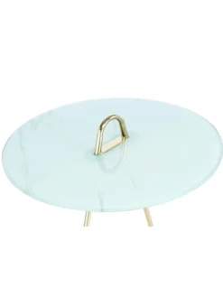 Kayoom Tische<Beistelltisch Pendulum in gold - weiß