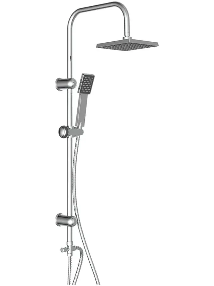 Schütte Badarmaturen<Überkopf-Brauseset ''Easy Energy'' in Chrom