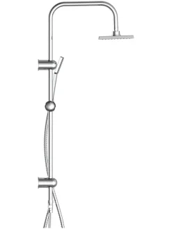 Schütte Badarmaturen<Überkopf-Brauseset ''Easy Energy'' in Chrom