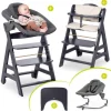 Hauck Babymöbel<Beta Plus Dark Grey 5-tlg. Newborn Set - in grau