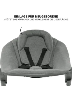Hauck Babymöbel<Beta Plus Dark Grey 5-tlg. Newborn Set - in grau