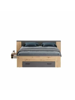 ebuy24 Betten & Matratzen<Bett Follow Eiche 230 x 203 cm