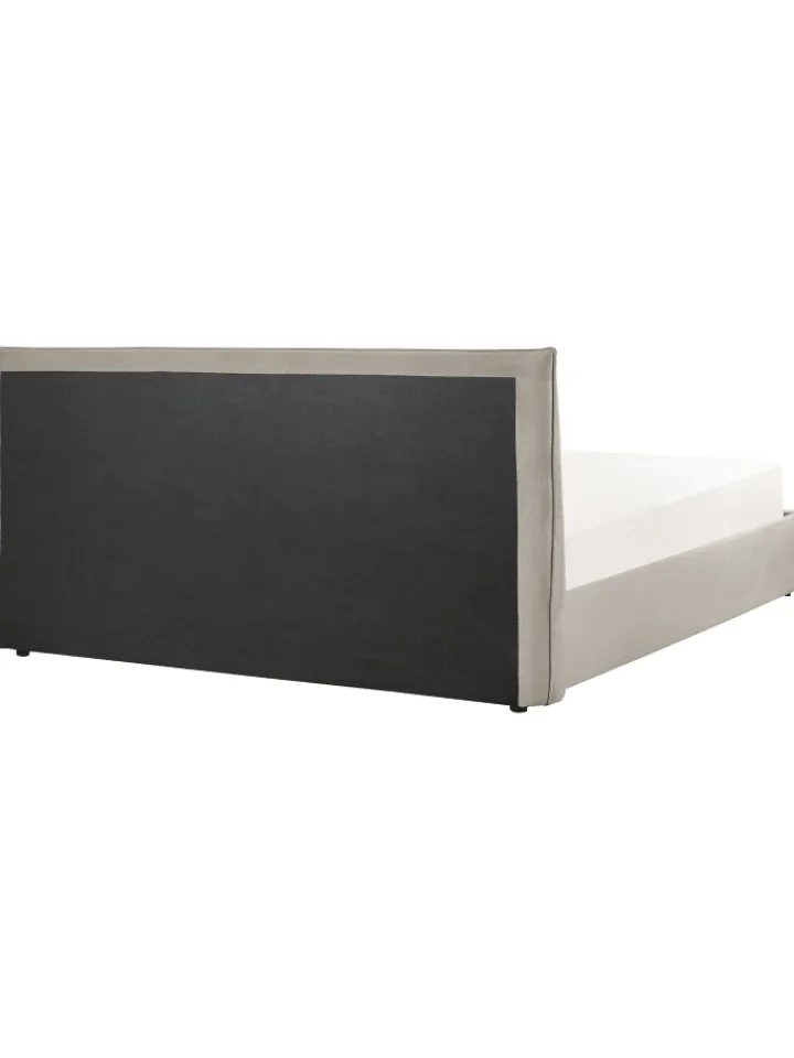 Beliani Betten & Matratzen<Bettgestell LAVAUR in Beige - (W) 203 x (H) 100 x (L) 220 cm