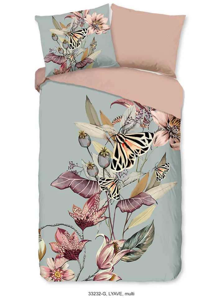 Good Morning Bettwäsche & Bettwaren<Bettwäsche-Set "Lyave" in Mint/ Rosa