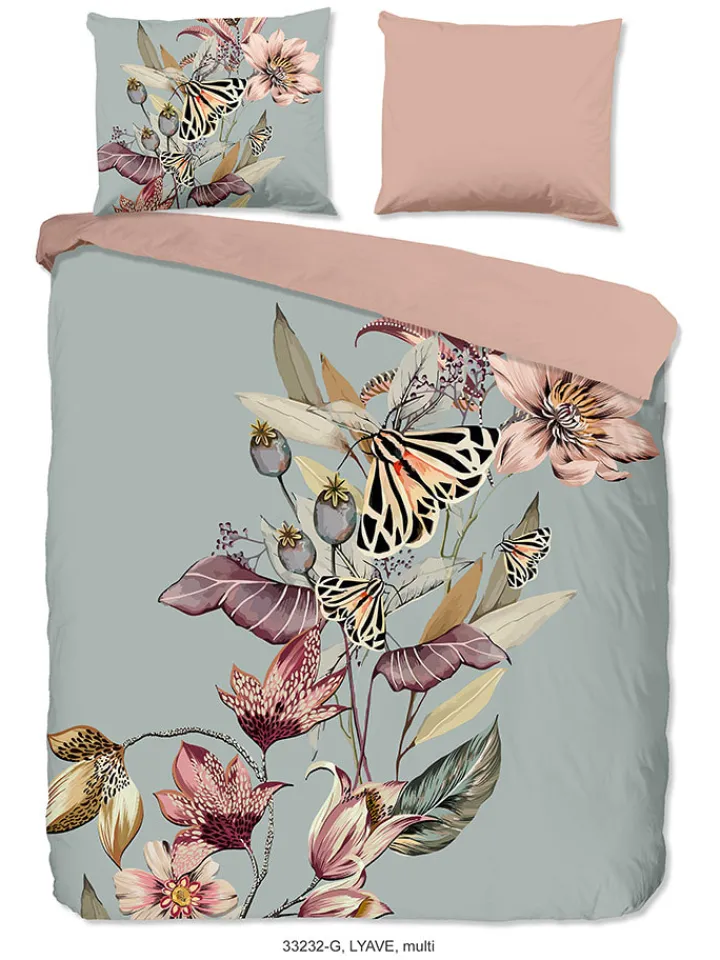 Good Morning Bettwäsche & Bettwaren<Bettwäsche-Set "Lyave" in Mint/ Rosa