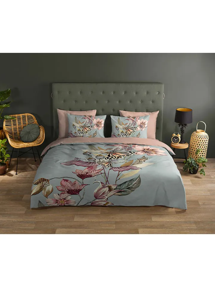 Good Morning Bettwäsche & Bettwaren<Bettwäsche-Set "Lyave" in Mint/ Rosa