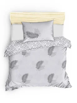 Colorful Cotton Bettwäsche & Bettwaren<Bettwäsche-Set "Palma" in Grau