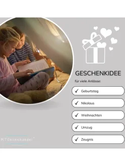 Matt & Rose Kindermöbel|Bettwäsche & Bettwaren<Bettwäsche-Set "Weltall, Rakete, Planeten" in Dunkelblau