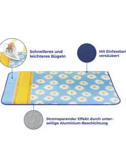 Wenko Weitere Haushaltshelfer<Bügeldecke "Maximex" in Hellblau - (L)100 x (B)65 cm