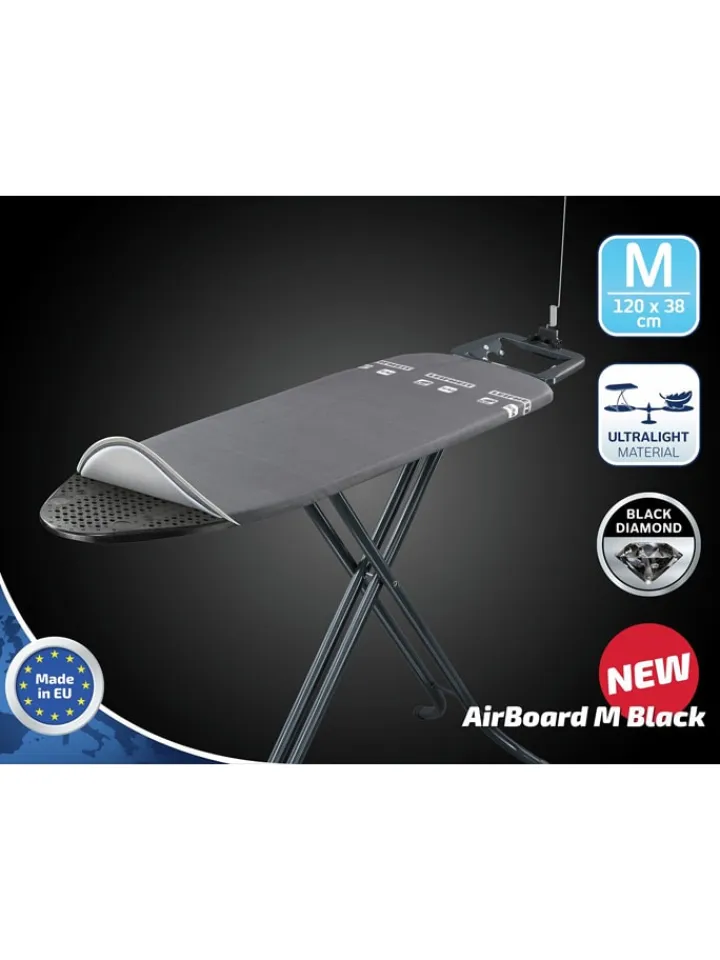 Leifheit Weitere Haushaltshelfer<Bügeltisch "Air Board M Compact" in Schwarz