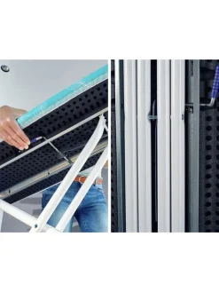 Leifheit Klima & Haushalt|Bügeleisen<Bügeltisch "Air Board M Compact Plus" in Türkis/ Weiß