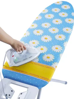 Wenko Weitere Haushaltshelfer<Bügeltischbezug "Maximex" in Hellblau - (L)128 x (B)54 cm