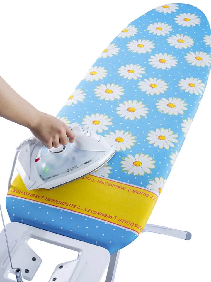 Wenko Weitere Haushaltshelfer<Bügeltischbezug "Maximex" in Hellblau - (L)128 x (B)54 cm