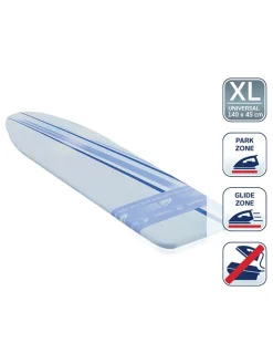 Leifheit Klima & Haushalt|Bügeleisen<Bügeltischbezug "Thermo Refl.Glide&Park L/U" in Blau