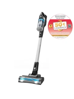 Black&Decker Staubsauger<BHFEB520D1 Akku Staubsauger 0.75 l in Grau