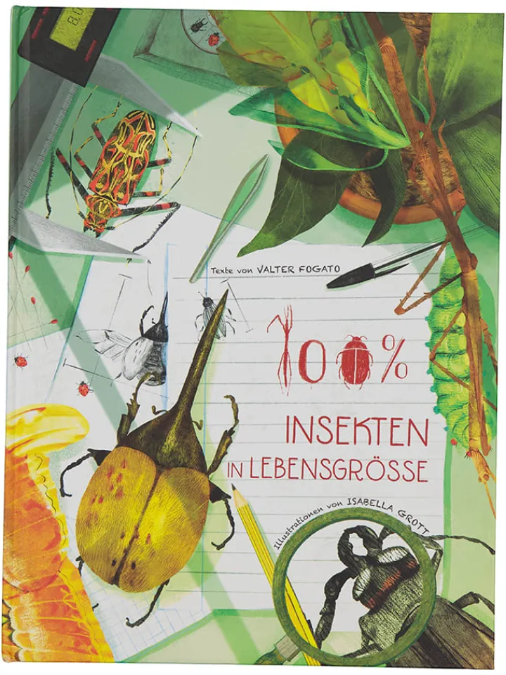 White Star Bücher<Bilderbuch "100% Insekten in Lebensgröße"