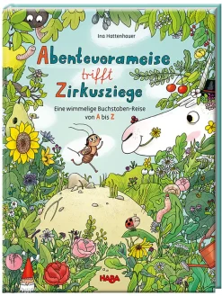 Haba Bücher<Bilderbuch "Abenteuerameise trifft Zirkusziege" - ab 3 Jahren