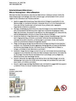kobolo Wanddekoration<Bilderrahmen Collage PASTELL7 in Grün
