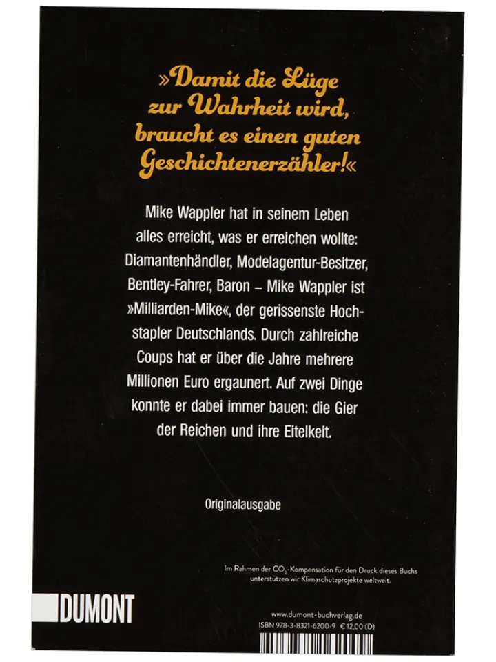 DuMont Bücher<Biographie "Milliarden Mike"
