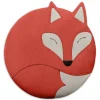 Leschi Wärmflaschen & -Kissen<Bio-Körnerkissen für Bauch und Rücken "Fuchs Luca" in Rot - (B)25 x (H)25 cm