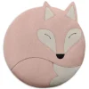 Leschi Wärmflaschen & -Kissen<Bio-Körnerkissen für Bauch und Rücken "Fuchs Luca" in Rosa - (B)25 x (H)25 cm