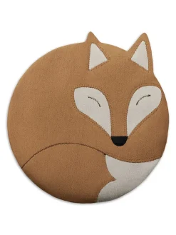 Leschi Wärmflaschen & -Kissen<Bio-Körnerkissen "Fuchs Luca" in Hellbraun - (B)25 x (H)25 cm