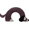 Leschi Wärmflaschen & -Kissen<Bio-Körnerkissen "Hund Bobby" in Lila - (L)40 x (B)4 x (H)10 cm