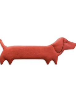 Leschi Kindermöbel|Wärmflaschen & -Kissen<Bio-Körnerkissen "Hund Winston" in Rot - (L)52 x (B)4 x (H)10 cm