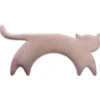 Leschi Wärmflaschen & -Kissen<Bio-Körnerkissen "Katze Minina" in Rosa - (L)47 x (B)4 x (H)10 cm