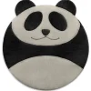 Leschi Wärmflaschen & -Kissen<Bio-Körnerkissen "Panda Bao" in Schwarz/ Weiß - (B)25 x (H)25 cm