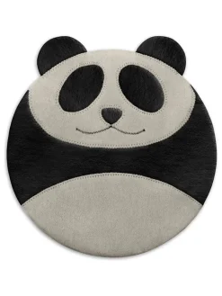 Leschi Wärmflaschen & -Kissen<Bio-Körnerkissen "Panda Bao" in Schwarz/ Weiß - (B)25 x (H)25 cm