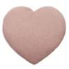 Leschi Wärmflaschen & -Kissen<Bio-Körnerkissen "Wärmeherz" in Rosa - (L)18 x (B)4 x (H)20 cm