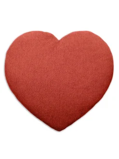 Leschi Wärmflaschen & -Kissen<Bio-Körnerkissen "Wärmeherz" in Rot - (L)18 x (B)4 x (H)20 cm