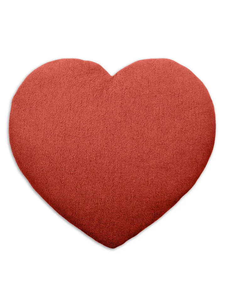 Leschi Wärmflaschen & -Kissen<Bio-Körnerkissen "Wärmeherz" in Rot - (L)18 x (B)4 x (H)20 cm