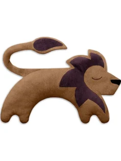 Leschi Wärmflaschen & -Kissen<Bio-Wärmekissen "Löwe Juri" in Hellbraun - (B)33 x (H)24 cm