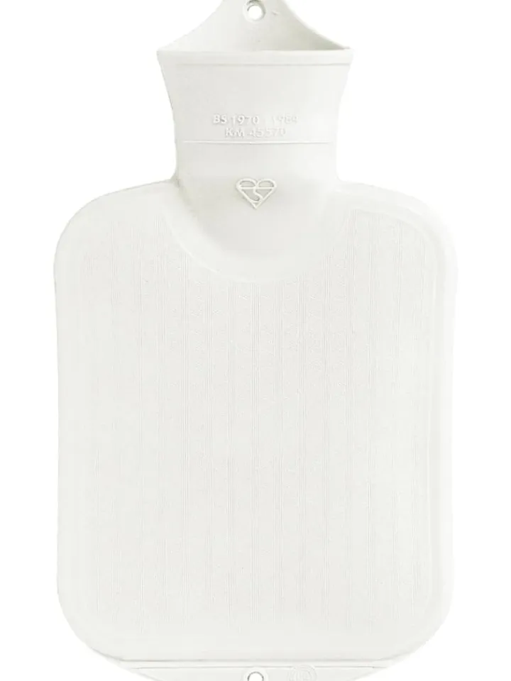 Efie Wärmflaschen & -Kissen<Bio-Wärmflasche, mit Filzherz, Made in Germany, 1,8 L Größe ca. 37 cm